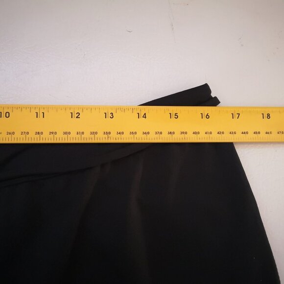 Denise Austin Qwick-Dri Ladies Black Size Large Elastic Waist Capri Length Pants - Picture 12 of 15